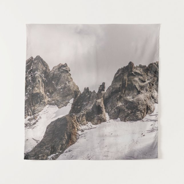 BERGDECKUNG DURCH SCHNEE WANDTEPPICH (Vorderseite)