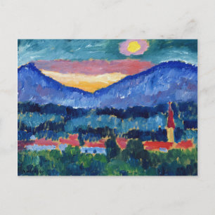 Bergdorf, 1910 postkarte