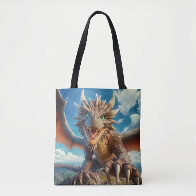 Bergdrache Tasche (Vorderseite)