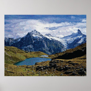 Berge 02 cmyk poster