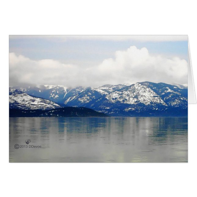 Berge am See (Vorderseite (Horizontal))