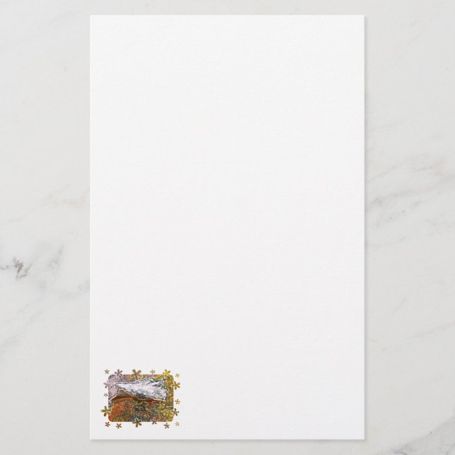 BERGE BRIEFPAPIER (Vorderseite)