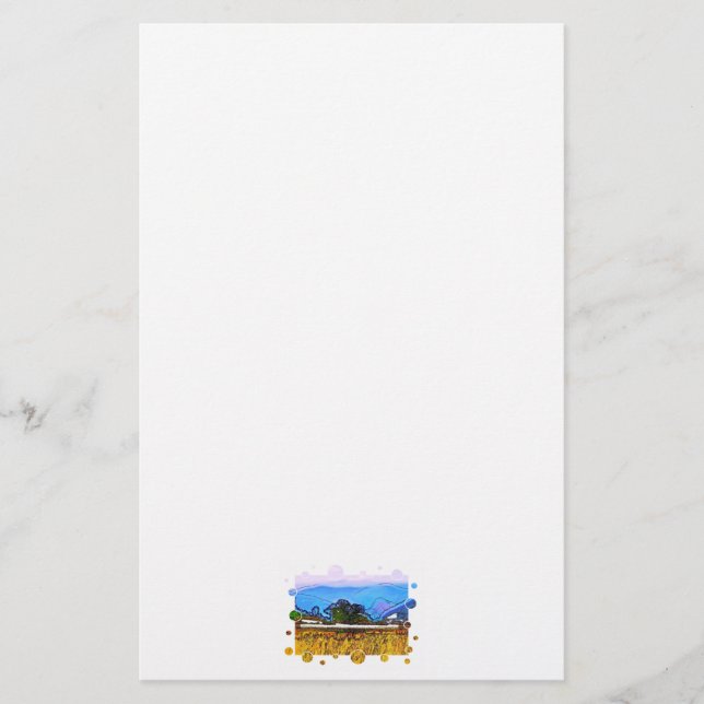 BERGE BRIEFPAPIER (Vorderseite)