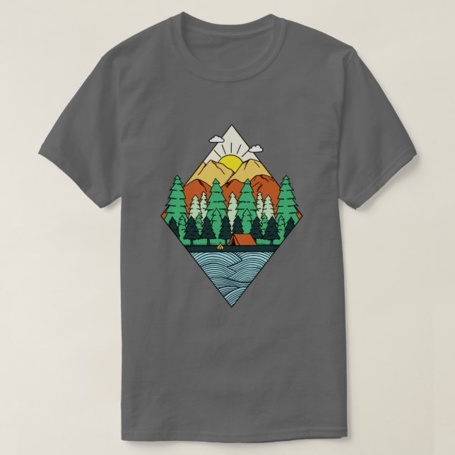 Berge Diamond T-Shirt (Design vorne)