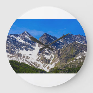 Berge drei Levanne Wanduhr
