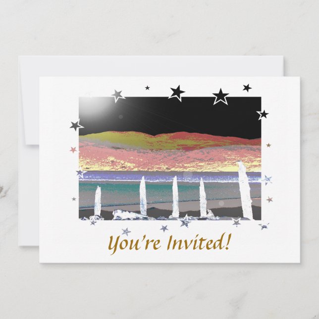 BERGE EINLADUNG (Vorderseite)