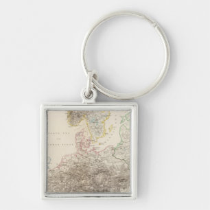 Berge Europas Schlüsselanhänger