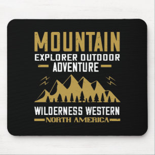 Berge Explorer Outdoor-Abenteuer Mousepad