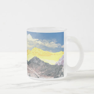 Berge (Fotomontage) 1 Mattglastasse