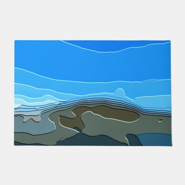 BERGE FUßMATTE (Vorderseite)