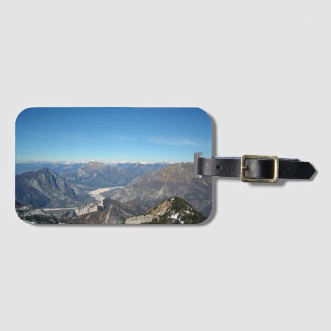 Berge Gepäckanhänger (Vorderseite (Horizontal))