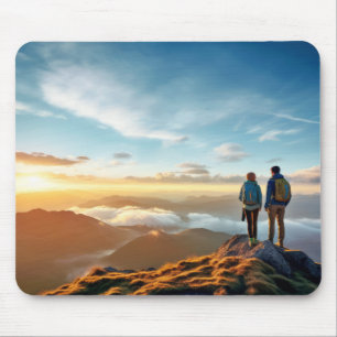 Berge Herausforderung Outdoor Adventure Erkundung Mousepad