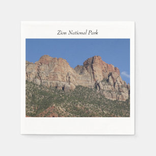 Berge im Zion-Nationalpark Serviette