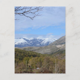 Berge in Kalabrien Postkarte