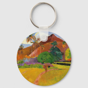 'Berge in Tahiti' - Schlüsselanhänger Paul Gauguin
