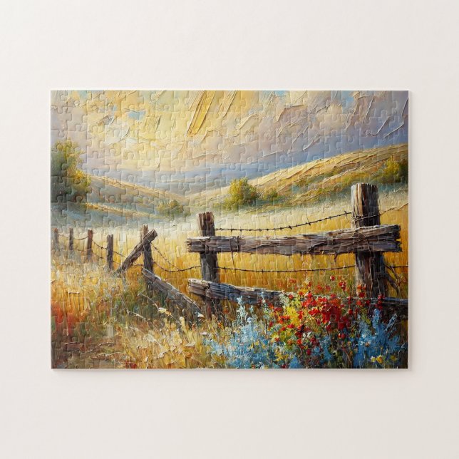 BERGE JIGSAW PUZZLE - LANDSCAPE SERIEN (Horizontal)