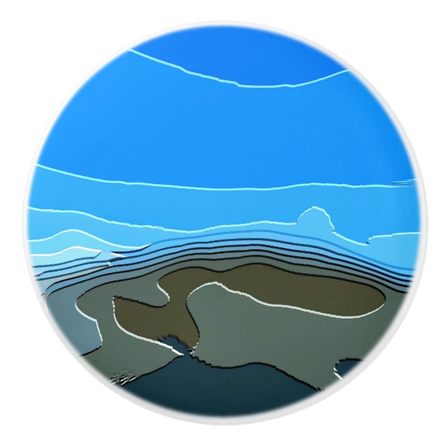 BERGE KERAMIKKNAUF (Vorderseite)