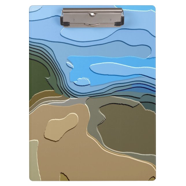 BERGE KLEMMBRETT (Vorderseite)