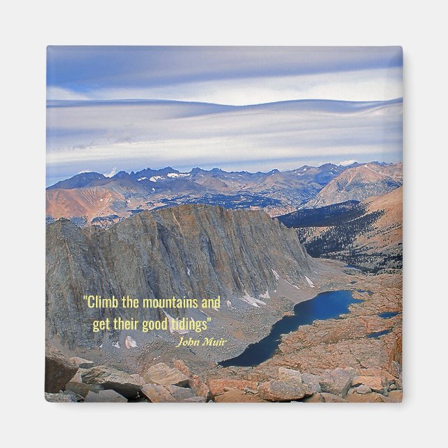 Berge klettern magnet (Vorne)