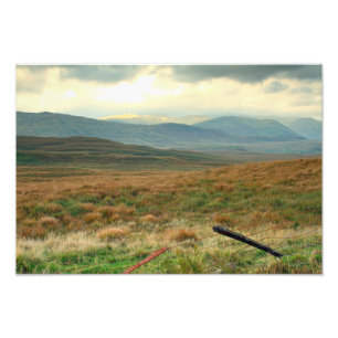 Berge Perthshire, Schottland Fotodruck