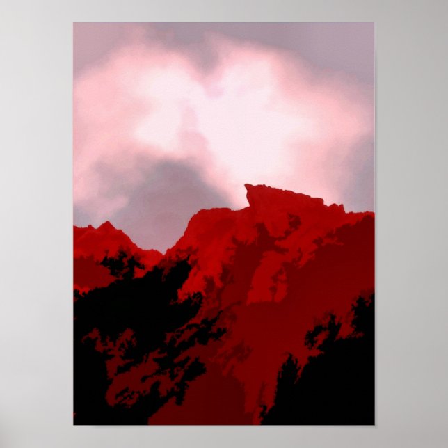 BERGE POSTER (Vorne)