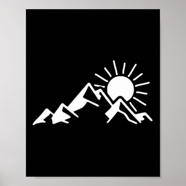 Berge  poster (Vorne)