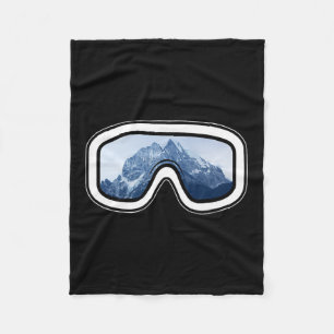 Berge rufen, Snowboarden und Skifahren, Sk Fleecedecke