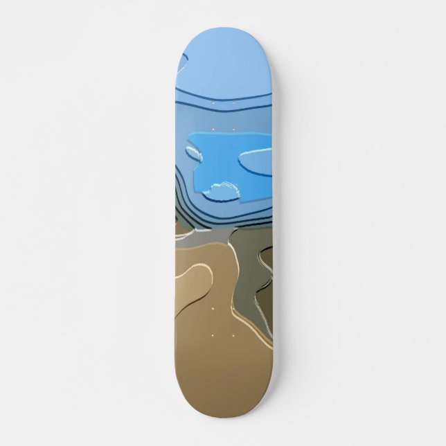 BERGE SKATEBOARD (Vorne)