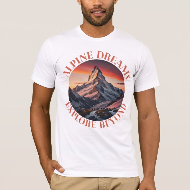 Berge T-Shirt (Vorderseite)