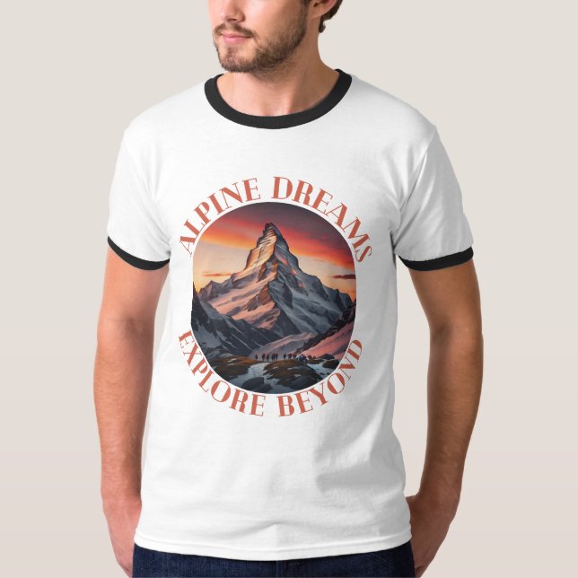 Berge T-Shirt (Vorderseite)