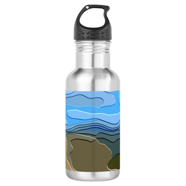BERGE TRINKFLASCHE (Vorderseite)