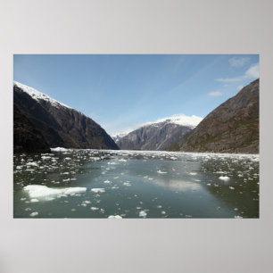 Berge u. Eisberg-Druck Poster