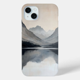 Berge und Fluss - Abstrakte 🌄 🎨 Case-Mate iPhone Hülle