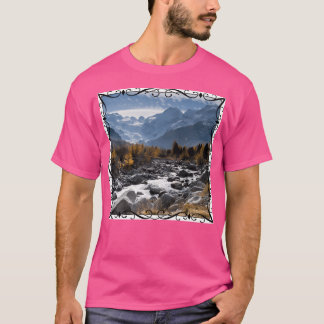 Berge und Flüsse aktiv T-Shirt