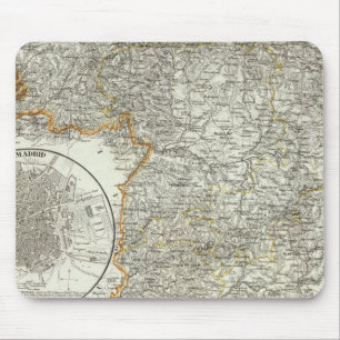 Berge und Flüsse von Madrid Mousepad