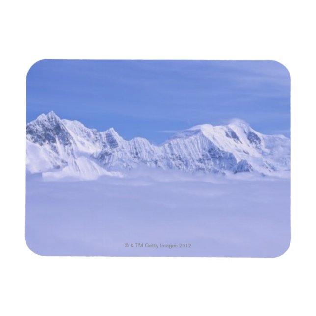 Berge und Gletscher Magnet (Horizontal)