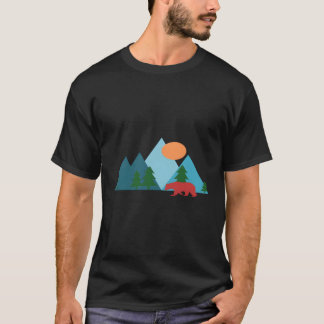 Berge und Naturerlebnis T-Shirt