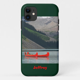 Berge und Rote Kanus, Name, Case-Mate iPhone Hülle