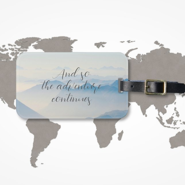 Berge und so das Erlebnisangebot weiter Gepäckanhänger (Von Creator hochgeladen)