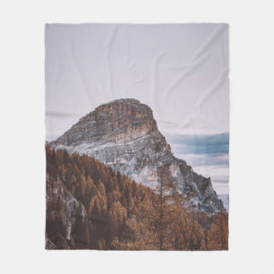 BERGE UNTER WEISSEM HIMMEL FLEECEDECKE