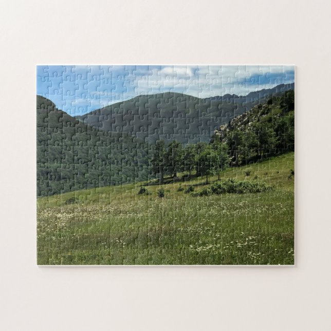 Berge von Shusha, Armenien-Puzzlespiel (Horizontal)