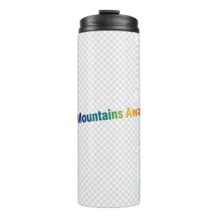 Berge warten – Abenteuer & Natur T-Shirt Thermosbecher