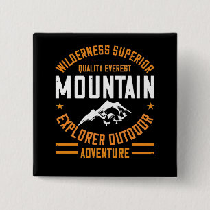 Berge - Wilderness Explorer Outdoor-Abenteuer Button