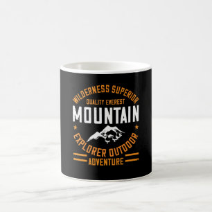Berge - Wilderness Explorer Outdoor Adventure Kaffeetasse