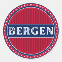 Bergen City Pride Emblem – Norwegische Identität