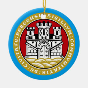 Bergen Norvège* Ornement de Noël