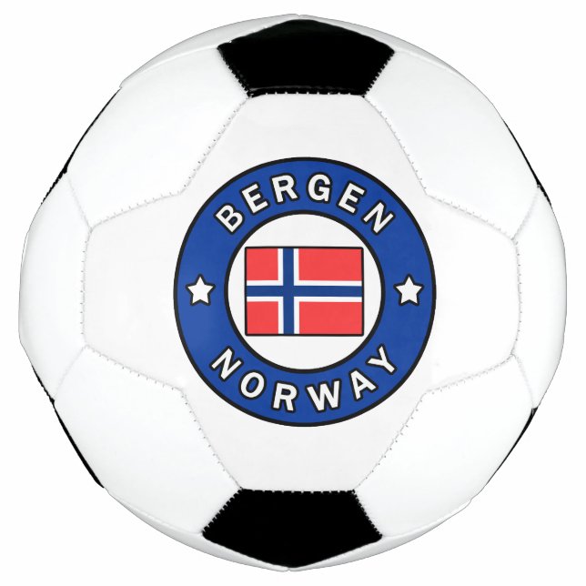 Bergen Norwegen Fußball (Vorderseite)