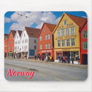 Bergen, Norwegen Mousepad