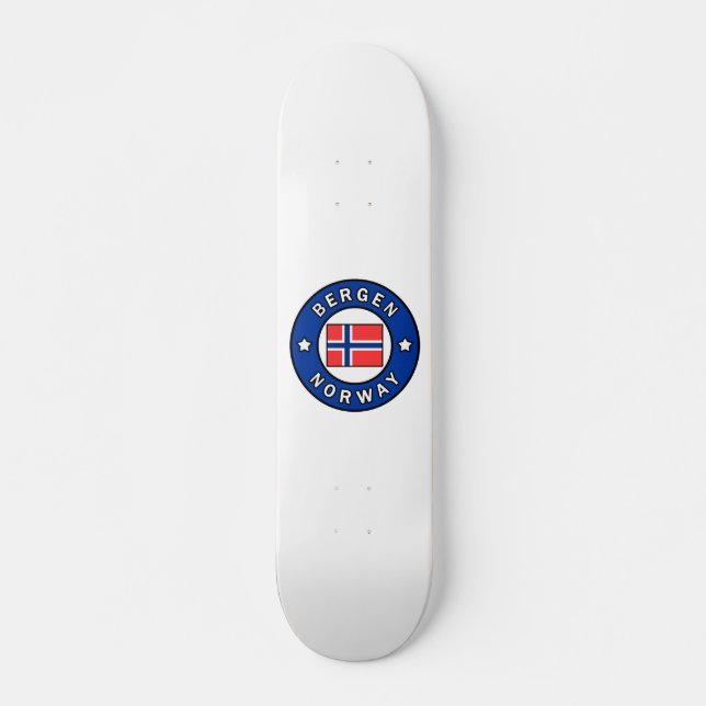 Bergen Norwegen Skateboard (Vorne)