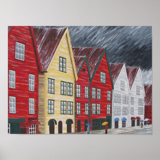 Bergen Poster (Vorne)